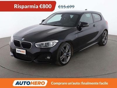 Usata BMW 118 M Sport 136 CV (100 kW) 2017 Nero Utilitaria