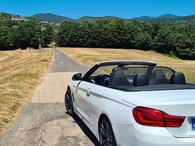Usata BMW 420 Sport Line 190 CV (139 kW) 2018 Bianco Cabrio