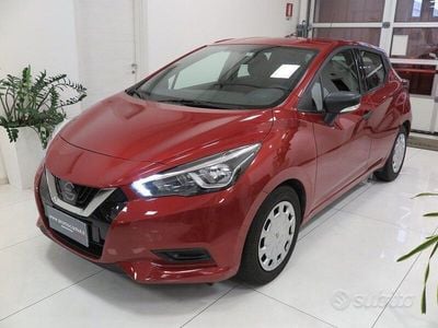Usata Nissan Micra Visia 71 CV (52 kW) 2017 Rosso Utilitaria