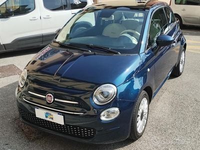Usata Fiat 500 Lounge 69 CV (50 kW) 2019 Blu Berlina