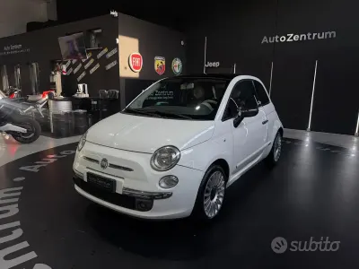 Usata Fiat 500 Lounge 75 CV (55 kW) 2010 Bianco Berlina