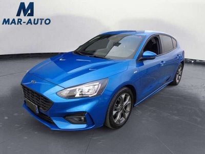 Usata Ford Focus ST-Line 120 CV (88 kW) 2021 Blu Berlina