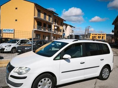 Usata VW Touran Conceptline 109 CV (80 kW) 2008 Bianco Monovolume