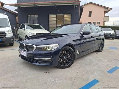 Usata BMW 530 M Sport 249 CV (183 kW) 2019 Blu Station wagon
