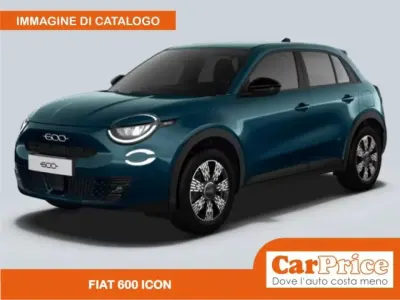 Nuova Fiat 600 Icon 136 CV (100 kW) 2026 Verde mare SUV