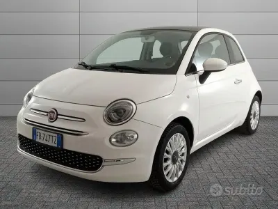 Occasion Fiat 500 Lounge 69 ch (50 kW) 2015 Blanc Berline