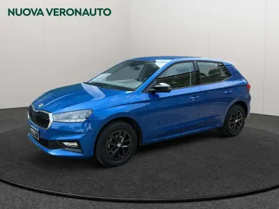 Usata Skoda Fabia 80 CV (58 kW) 2024 Blu/azzurro Utilitaria