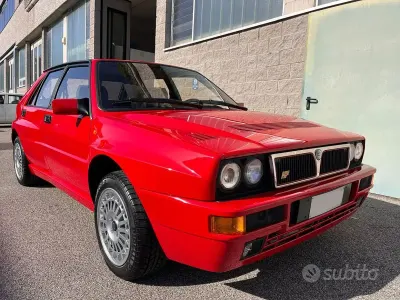 Usata Lancia Delta 205 CV (150 kW) 1992 Rosso Utilitaria