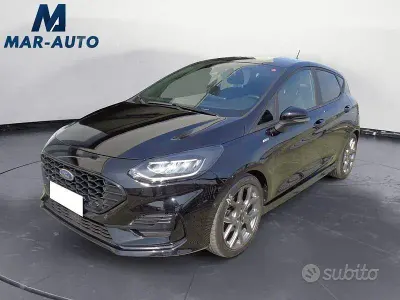 Usata Ford Fiesta ST-Line 125 CV (91 kW) 2023 Nero Utilitaria
