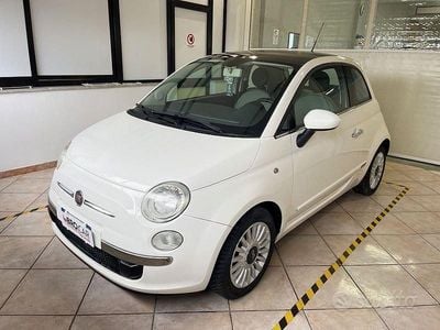 Occasion Fiat 500 Lounge 69 ch (50 kW) 2009 Blanc Cabriolet