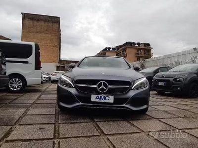 Usata Mercedes C250 Premium 204 CV (150 kW) 2017 Grigio Cabrio