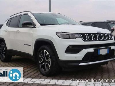Bianco Usata 2021 Jeep Compass Limited SUV | 20.500 € (Buon prezzo)