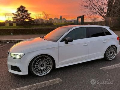 Usata Audi A3 Comfort 150 CV (110 kW) 2018 Bianco Berlina
