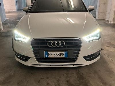 Usata Audi A3 S-Line 150 CV (110 kW) 2013 Bianco Berlina