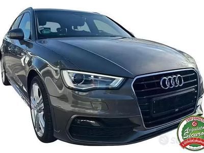 Usado Audi A3 S-Line 110 CV (80 kW) 2016 Gris Berlina