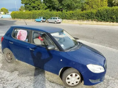Usata Skoda Fabia Active 60 CV (44 kW) 2010 Blu/azzurro Berlina