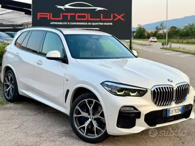 Usata BMW X5 M Sport 265 CV (194 kW) 2020 Bianco SUV