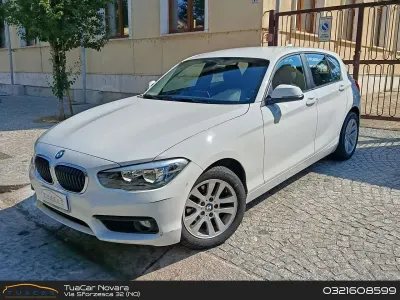 Usata BMW 116 Advantage 116 CV (85 kW) 2018 Bianco Utilitaria