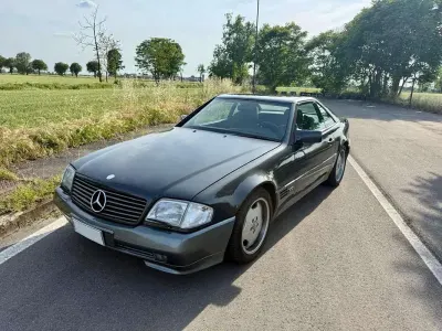 Usata Mercedes SL600 394 CV (289 kW) 1993 Grigio Cabrio