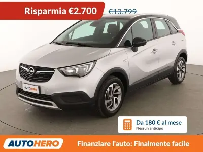 Usata Opel Crossland X Design Edition 102 CV (75 kW) 2018 Argento SUV