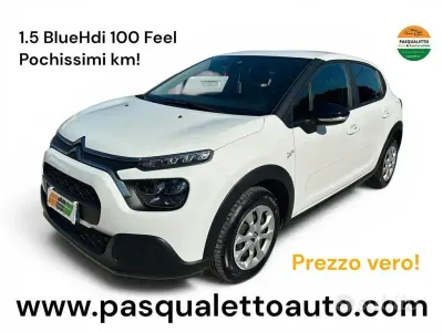 Usata Citroën C3 Feel 102 CV (75 kW) 2021 Bianco Utilitaria