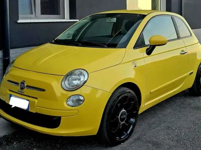 Usata Fiat 500 Sport 75 CV (55 kW) 2009 Giallo Cabrio