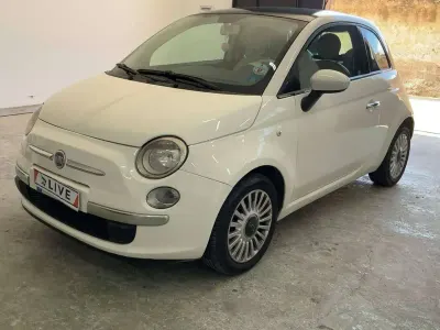 Usata Fiat 500 Lounge 95 CV (69 kW) 2012 Bianco Utilitaria
