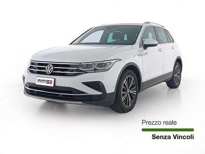 Usata VW Tiguan Elegance 150 CV (110 kW) 2021 Bianco SUV