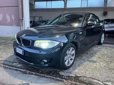 Usata BMW 120 Cabriolet 177 CV (130 kW) 2011 Verde Cabrio