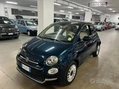 Gebraucht Fiat 500 Lounge 95 PS (69 kW) 2019 Blau Kleinwagen