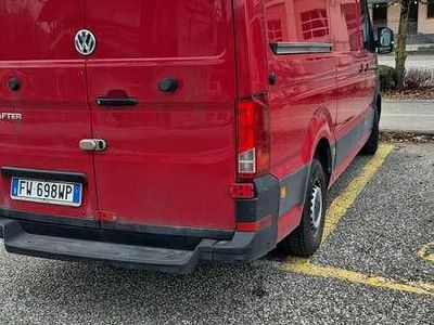 Usata VW Crafter 140 CV (102 kW) 2019 Rosso Furgone