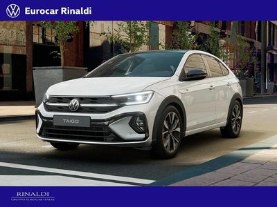Nuova VW Taigo R-line Plus 116 CV (85 kW) 2026 Pure white nero SUV