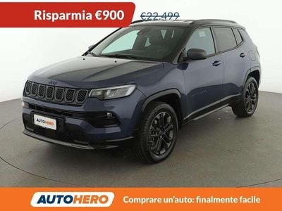 Usata Jeep Compass 80th Anniversary 131 CV (96 kW) 2021 Blu/azzurro SUV