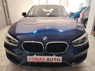 Usata BMW 116 M Sport 116 CV (85 kW) 2016 Blu Utilitaria