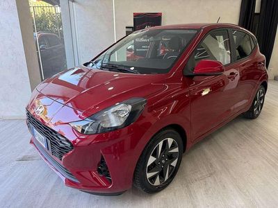 Usata Hyundai i10 Prime 67 CV (49 kW) 2023 Rosso Utilitaria