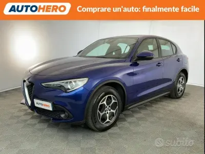 Usata Alfa Romeo Stelvio Business 190 CV (139 kW) 2022 Blu/azzurro SUV