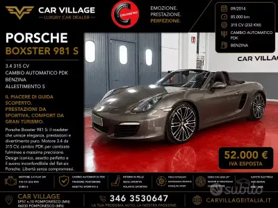 Usata Porsche Boxster