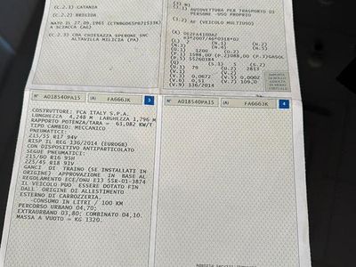 Usata Fiat 500 120 CV (88 kW) 2015 Grigio