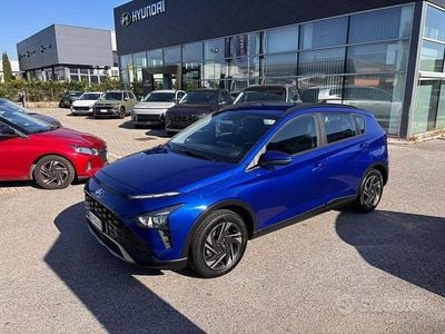 Usata Hyundai Bayon 84 CV (61 kW) 2022 Blu SUV