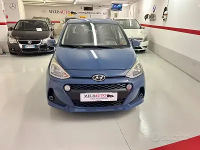 Usata Hyundai i10 Comfort 67 CV (49 kW) 2017 Blu Utilitaria