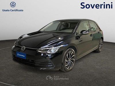Usata VW Golf VIII Life 110 CV (80 kW) 2022 Nero Berlina