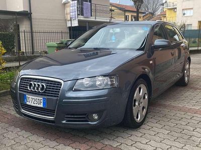 Usata Audi A3 Sportback Ambition 102 CV (75 kW) 2008 Grigio Utilitaria