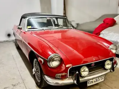Usata MG B 95 CV (69 kW) 1970 Rosso Cabrio