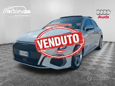Usata Audi A3 S-Line 150 CV (110 kW) 2024 Bianco Berlina
