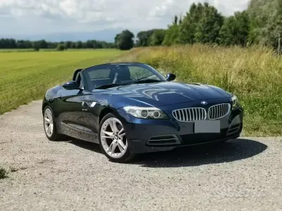 Usata BMW Z4 204 CV (150 kW) 2009 Blu Cabrio