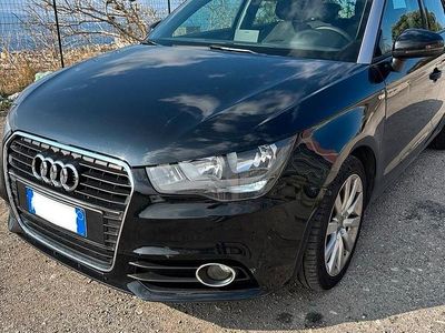 Usata Audi A1 Sportback S-Line 90 CV (66 kW) 2014 Nero Utilitaria