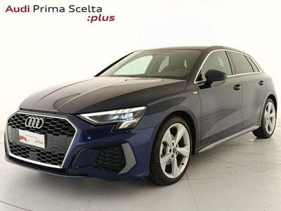 Blu navarra metallizzato Usata 2024 Audi A3 S-Line Berlina | 34.500 € (Ottimo prezzo)