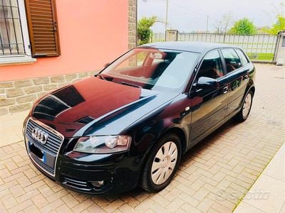 Usata Audi A3 Attraction 115 CV (84 kW) 2008 Nero Utilitaria