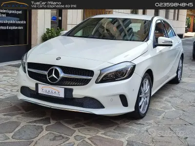 Usata Mercedes A200 Business 156 CV (114 kW) 2016 Bianco Utilitaria