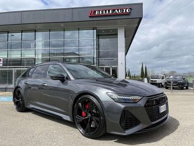Usata Audi RS6 Ambiente 600 CV (441 kW) 2023 Grigio daytona perla Station wagon